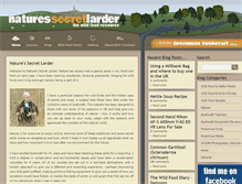 Tablet Screenshot of naturessecretlarder.co.uk